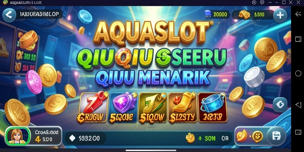 Tampilan gameplay QiuQiu yang seru dan menarik.