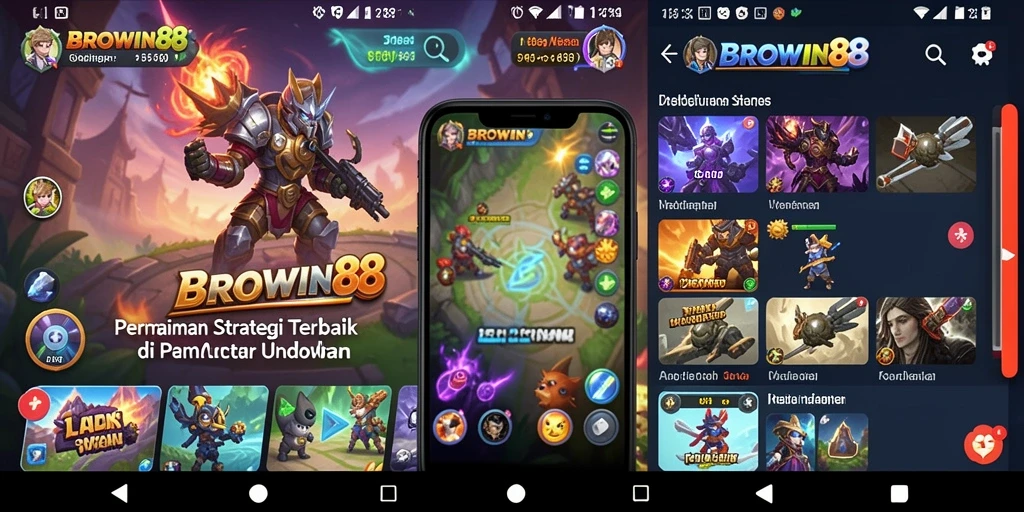 Screenshot menampilkan aksi seru dalam BROWIN88 dengan strategi mendalam.