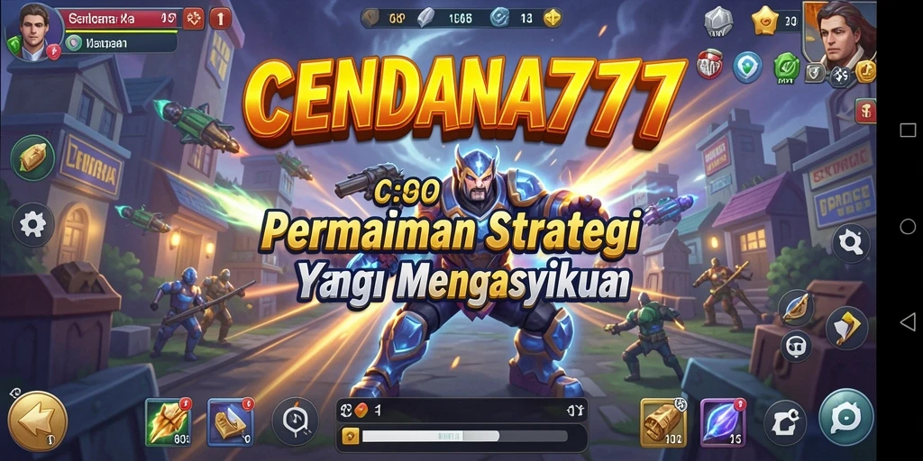 Tampilan gameplay CENDANA777 yang mendebarkan.