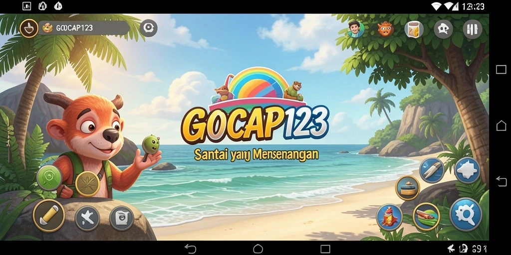 Screenshot gameplay GOCAP123 menampilkan keseruan bermain casual.
