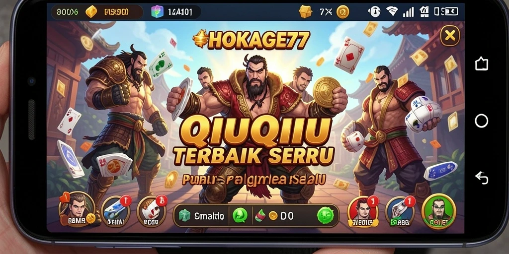 Gameplay seru dalam HOKAGE77 dengan suasana kompetitif.