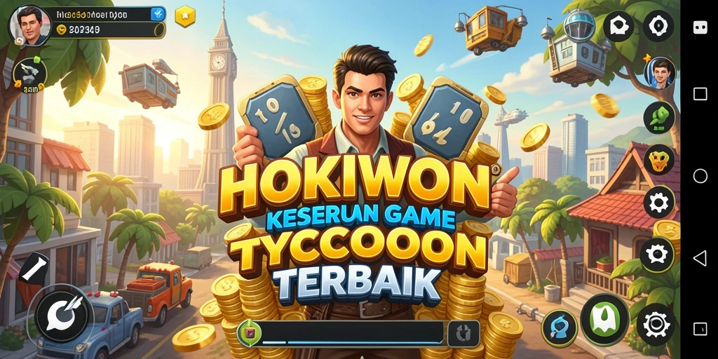 Tampilan gameplay HOKIWON yang seru dan menantang.