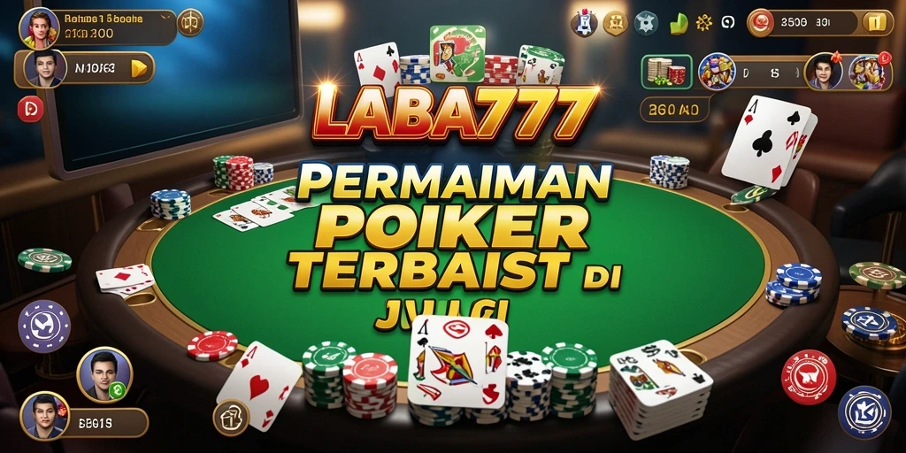 Tangkapan layar LABA777 menampilkan aksi poker yang menegangkan dan seru.