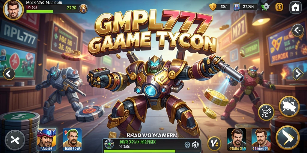 Tampilan gameplay MPL777 yang menarik dalam pengelolaan bisnis Tycoon.