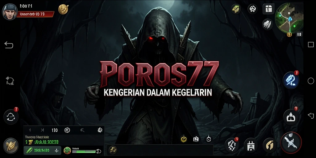 Gameplay POROS77 yang menegangkan dan menyeramkan.