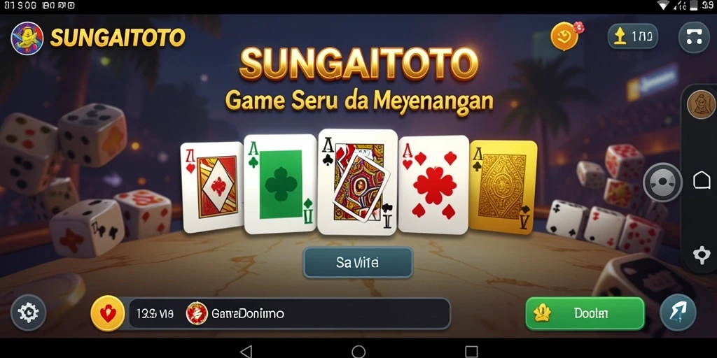 Screenshot gameplay SUNGAITOTO yang menarik dan seru.